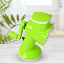6 in 1 Multi functional Vegetable Cutter & Slicer Hand Machine Cutting, Slice, Cut Thick, Cut Silk All in one βVegetable Chopper Cutter & Slicing Cutter Barrel - Vegetable Grater with 6 Removable Blades