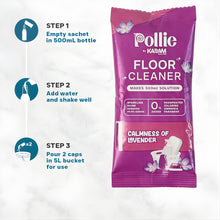 Pollic Kadam Concentrated Floor Cleaner Sachet  Lavender Fragrance (50 Gm)
