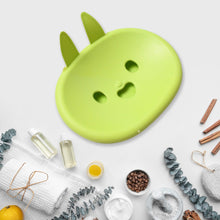 Soap Box Drain soap Box Cute Rabbit Shape Double soap Bowl Box Plastic Rack Storage Rack Bathroom Toilet Storage Box ,Sabudani