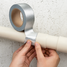 Self-Adhesive Heat-Resistant Aluminum Foil Tape – High-Temperature Insulation Duct Roll (0.9mm)