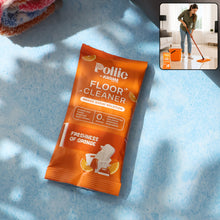 Pollic Kadam Concentrated Floor Cleaner Sachet  Orange Fresh Fragrance (50 Gm)