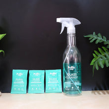 Pollic Kadam Concentrated Glass  Mirror Cleaner Refill Kit With Reusable Spray Bottle